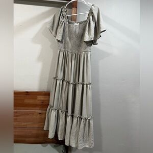 Ivy City Co. sage nap dress